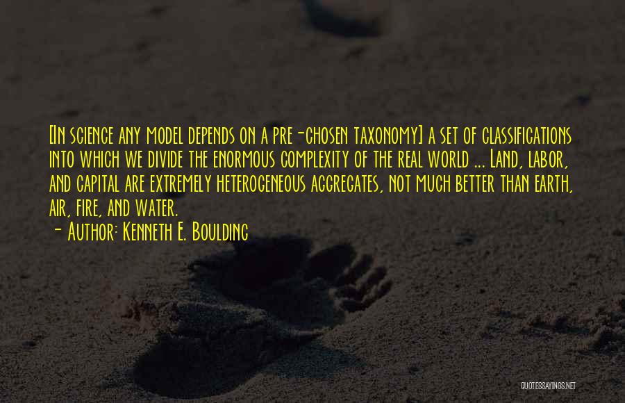 Taxonomy Quotes By Kenneth E. Boulding
