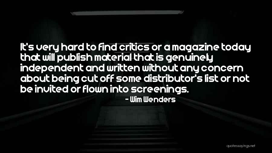 Tayln Reed Quotes By Wim Wenders Tayln Reed Quotes By Wim Wenders