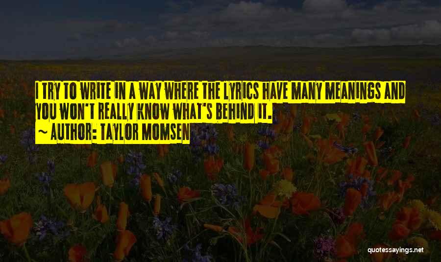 Taylor Momsen Quotes 377796