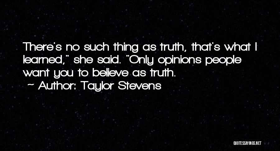Taylor Stevens Quotes 1348638