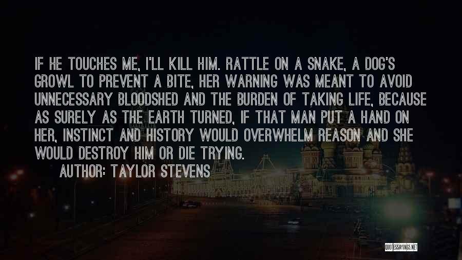 Taylor Stevens Quotes 384770