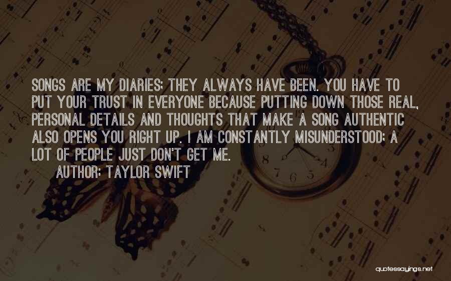 Taylor Swift Songs Quotes By Taylor Swift