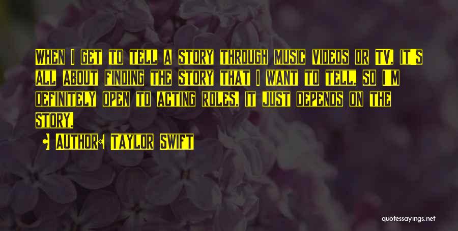 Taylor Swift's Music Quotes By Taylor Swift