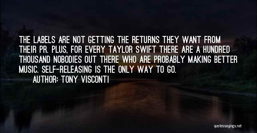 Taylor Swift's Music Quotes By Tony Visconti