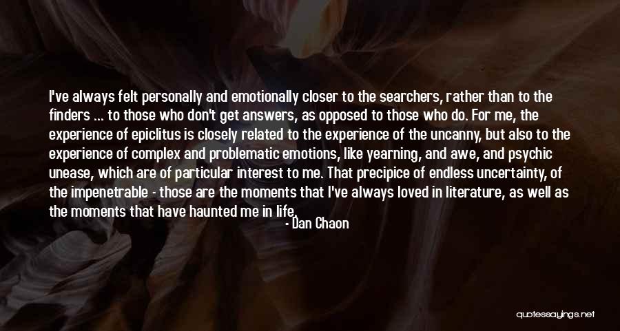 Taymon Watson Quotes By Dan Chaon Taymon Watson Quotes By Dan Chaon