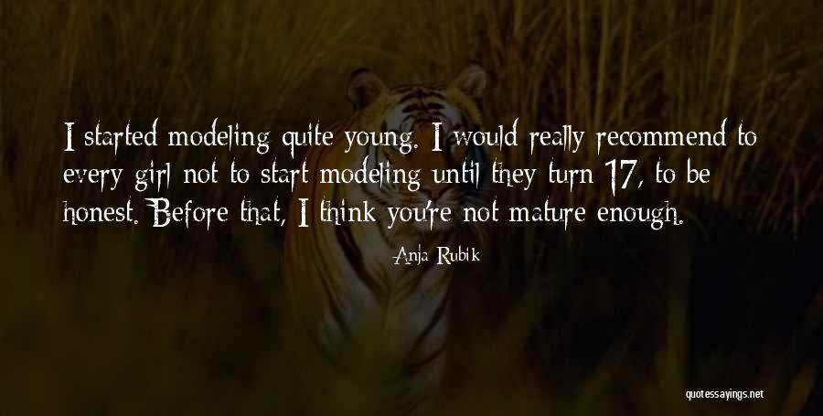 Tbx18sa Quotes By Anja Rubik Tbx18sa Quotes By Anja Rubik