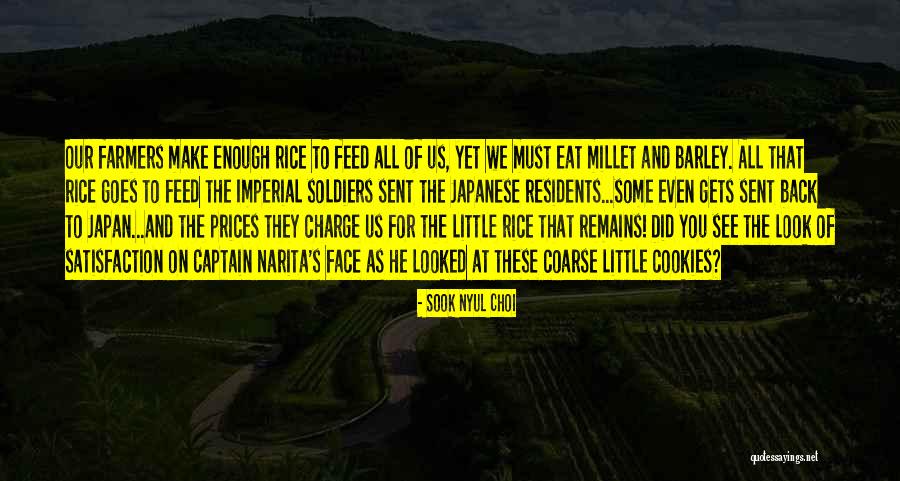 Te Vroeg Geboren Quotes By Sook Nyul Choi