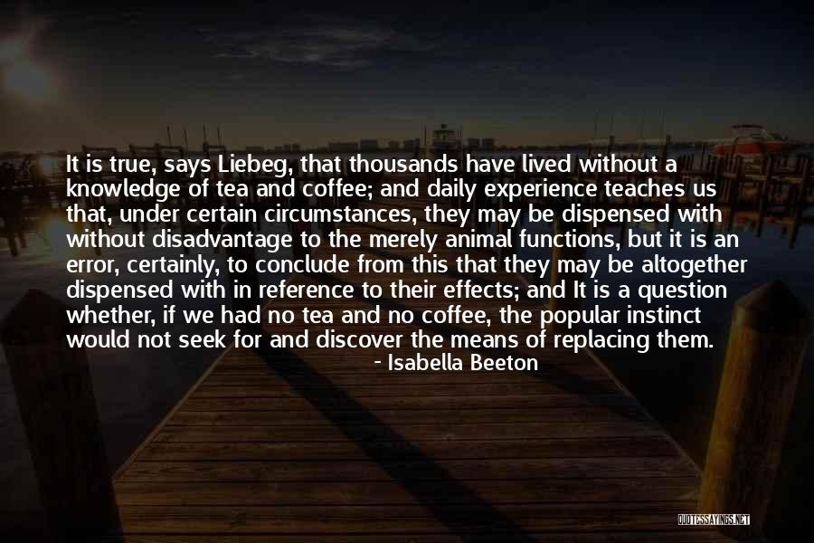 Tea Coffee Quotes By Isabella Beeton Tea Coffee Quotes By Isabella Beeton