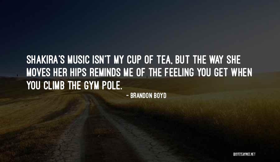 Tea Cup Quotes By Brandon Boyd