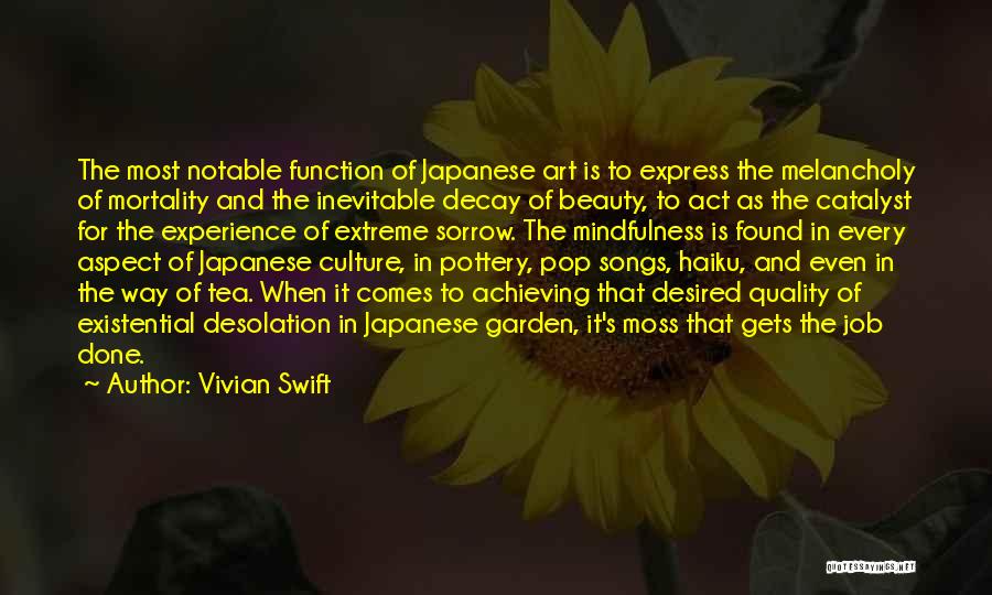 Tea In The Garden Quotes By Vivian Swift