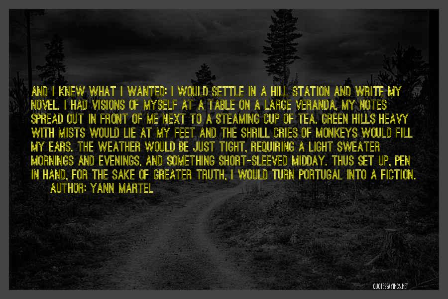 Tea Light Quotes By Yann Martel