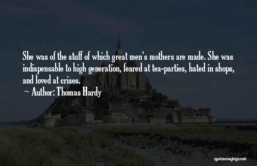 Tea Parties Quotes By Thomas Hardy