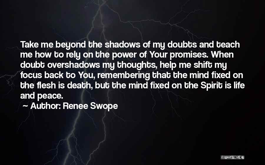 Teach Peace Quotes By Renee Swope