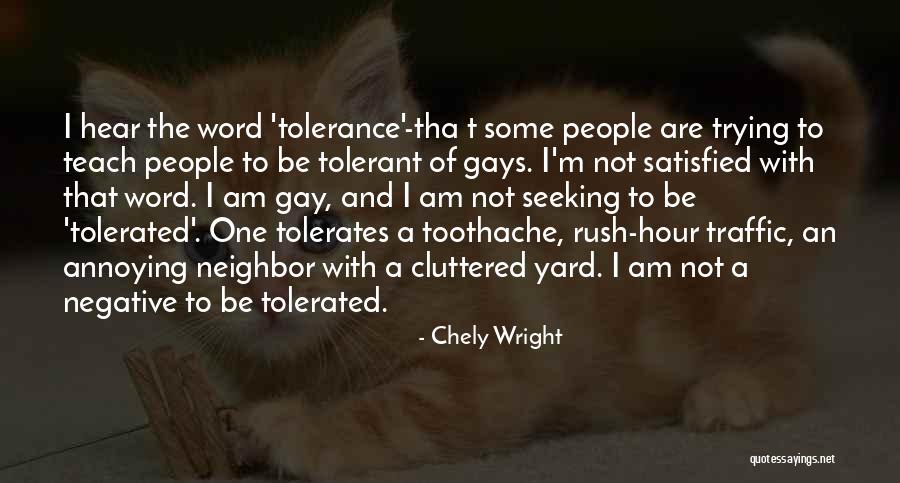 Teach Tolerance Quotes By Chely Wright Teach Tolerance Quotes By Chely Wright