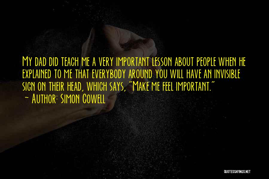 Teach You A Lesson Quotes By Simon Cowell