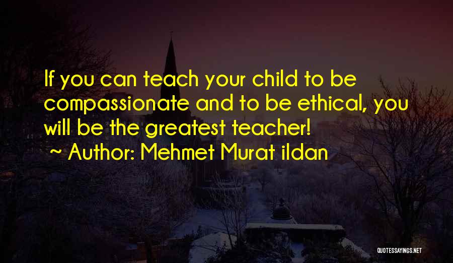 Teach Your Child Quotes By Mehmet Murat Ildan