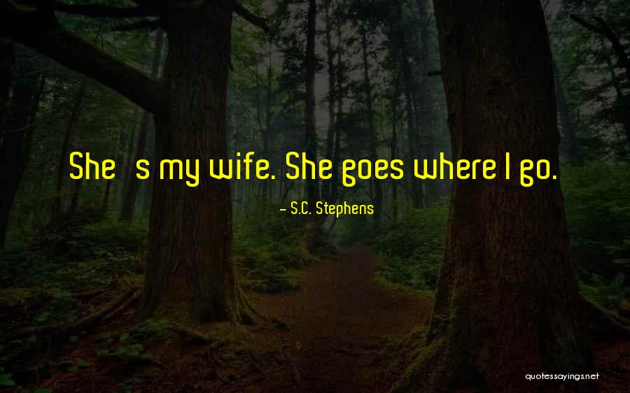 Teached A Word Quotes By S.C. Stephens Teached A Word Quotes By S.C. Stephens