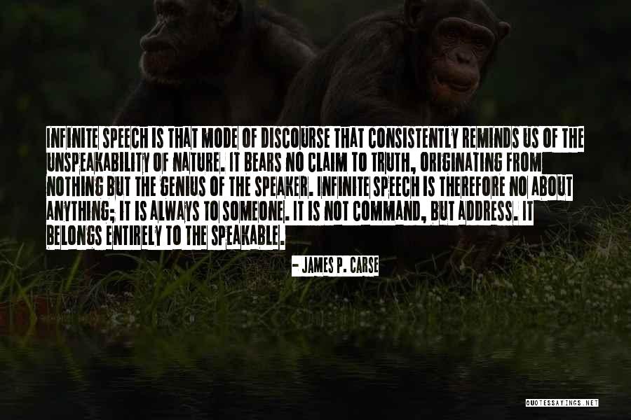 Teacher And Student Friendship Quotes By James P. Carse Teacher And Student Friendship Quotes By James P. Carse