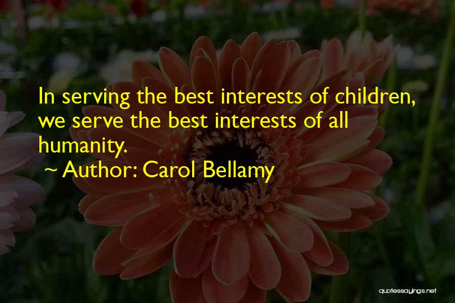 Teacher Conferences Quotes By Carol Bellamy