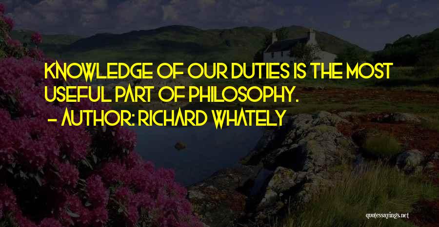 Teacher Conferences Quotes By Richard Whately
