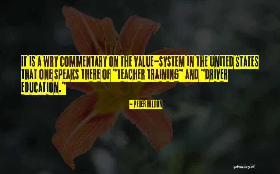 Teacher In Training Quotes By Peter Hilton Teacher In Training Quotes By Peter Hilton
