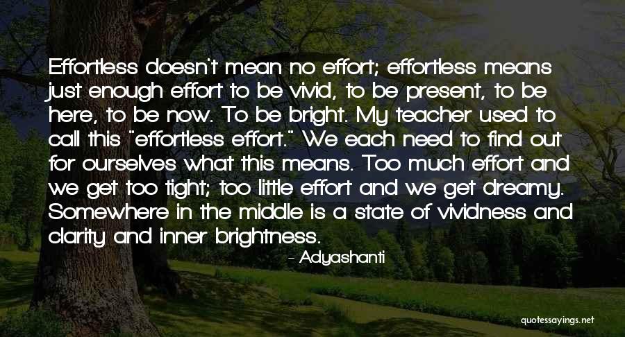 Teacher Means Quotes By Adyashanti