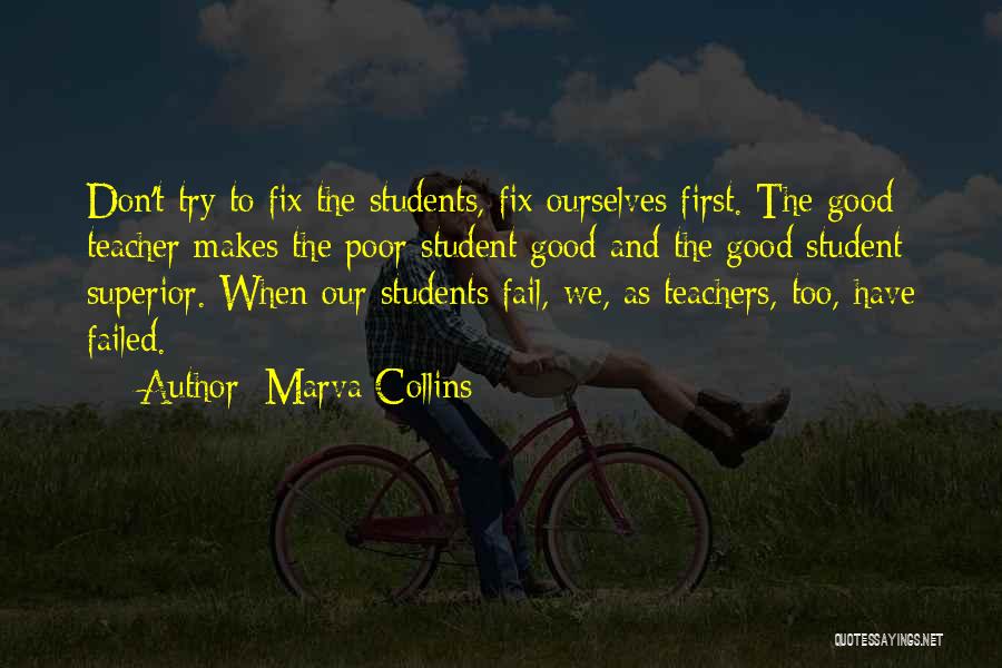 Teacher Teaching Quotes By Marva Collins