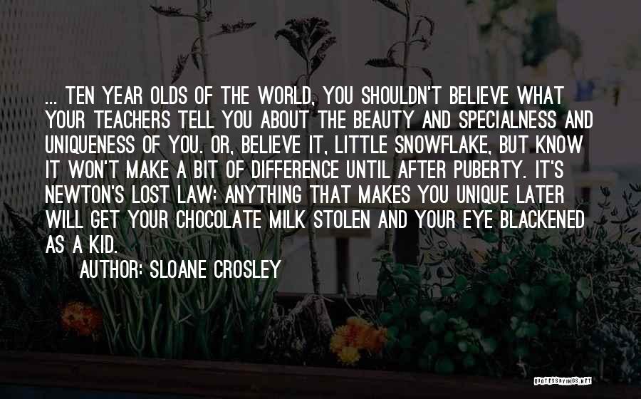 Teachers And Chocolate Quotes By Sloane Crosley