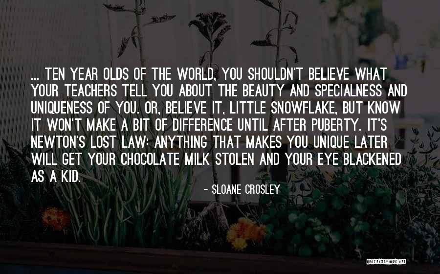 Teachers And Chocolate Quotes By Sloane Crosley