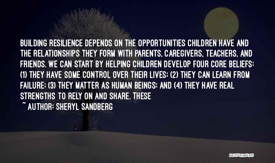 Teachers And Friends Quotes By Sheryl Sandberg