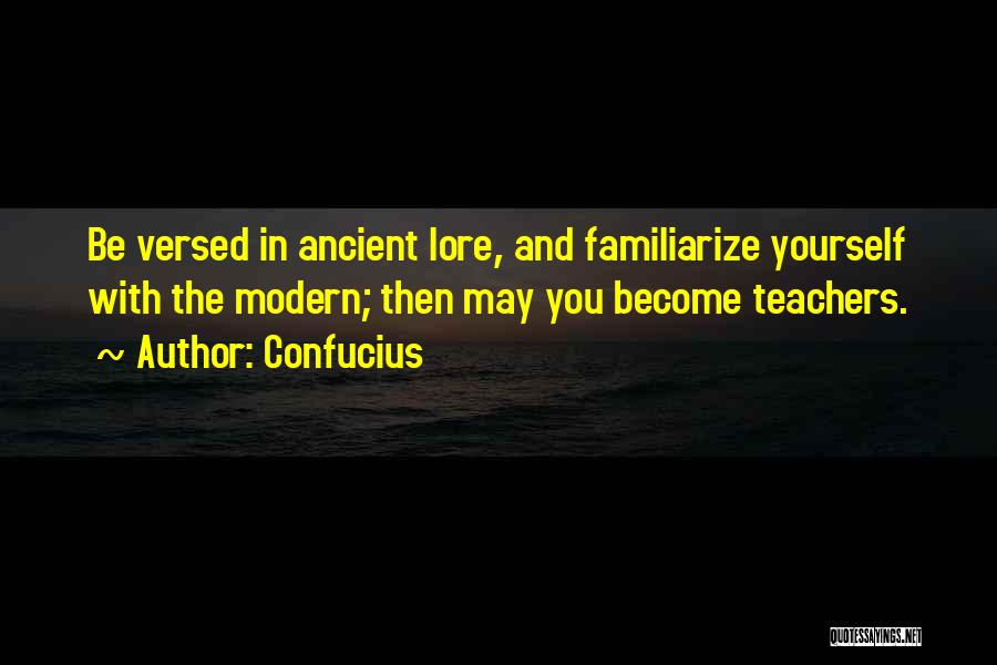 Teachers And Teaching Quotes By Confucius