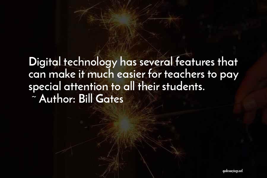 Teachers And Technology Quotes By Bill Gates