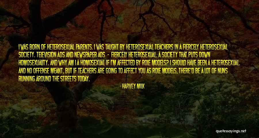 Teachers As Role Models Quotes By Harvey Milk Teachers As Role Models Quotes By Harvey Milk