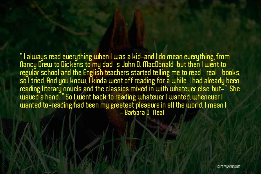Teachers From Books Quotes By Barbara O'Neal Teachers From Books Quotes By Barbara O'Neal
