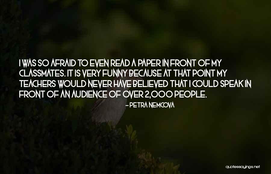 Teachers Funny Quotes By Petra Nemcova Teachers Funny Quotes By Petra Nemcova