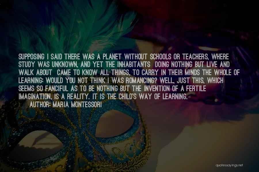 Teachers Maria Montessori Quotes By Maria Montessori