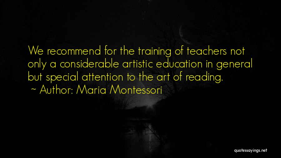 Teachers Maria Montessori Quotes By Maria Montessori