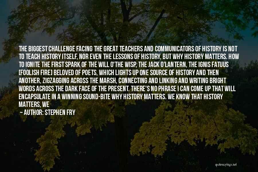 Teachers Not Teaching Quotes By Stephen Fry