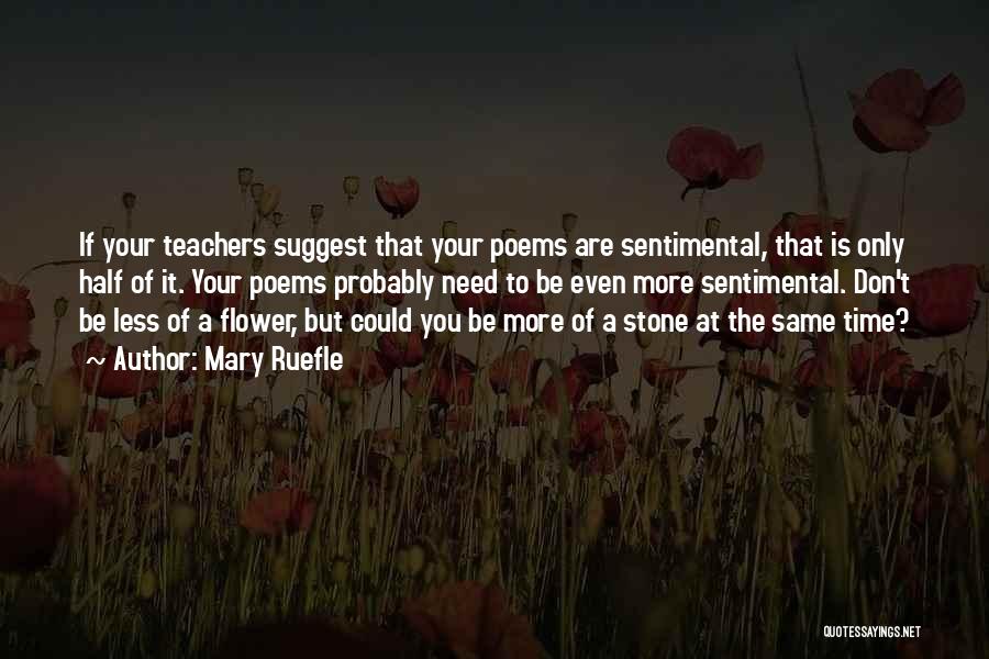 Teachers Poems And Quotes By Mary Ruefle