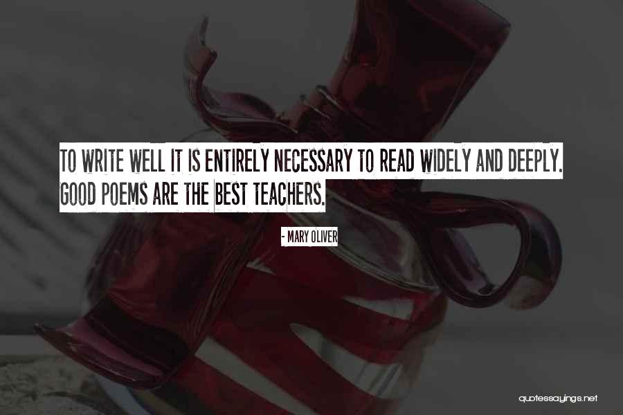 Teachers Poems Quotes By Mary Oliver Teachers Poems Quotes By Mary Oliver