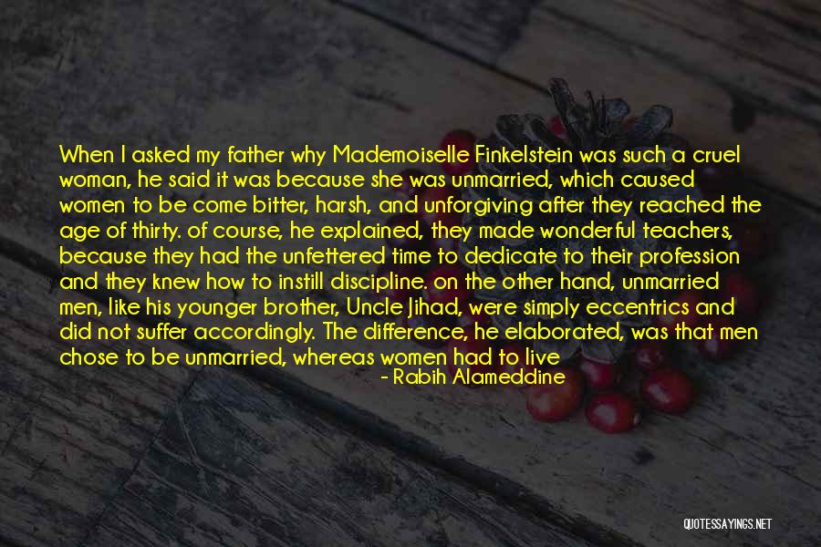Teachers Profession Quotes By Rabih Alameddine Teachers Profession Quotes By Rabih Alameddine
