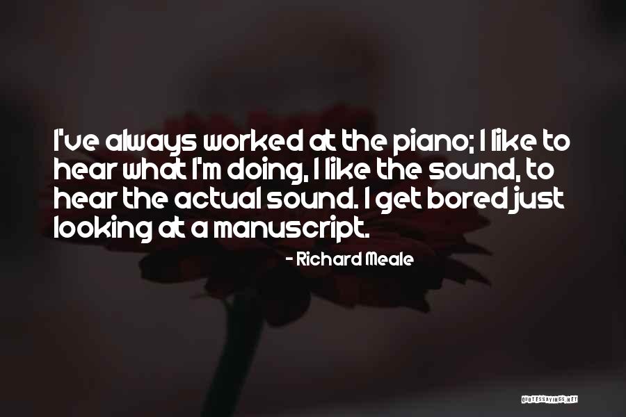 Teachers Quotations Quotes By Richard Meale Teachers Quotations Quotes By Richard Meale