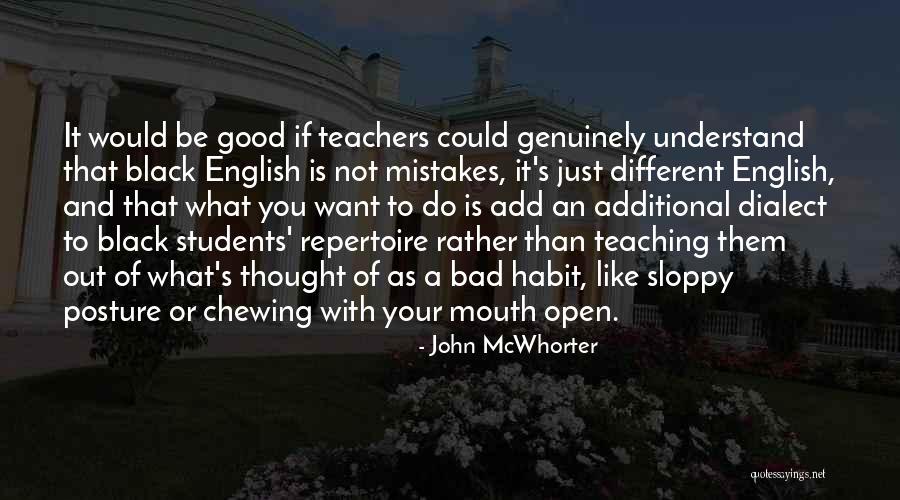 Teachers Teaching Teachers Quotes By John McWhorter Teachers Teaching Teachers Quotes By John McWhorter