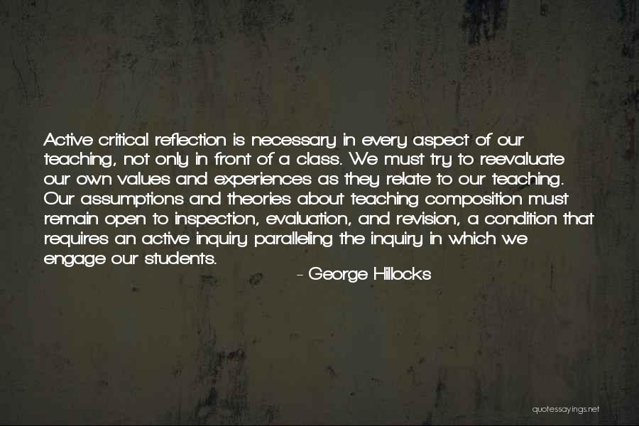 Teaching And Students Quotes By George Hillocks Teaching And Students Quotes By George Hillocks