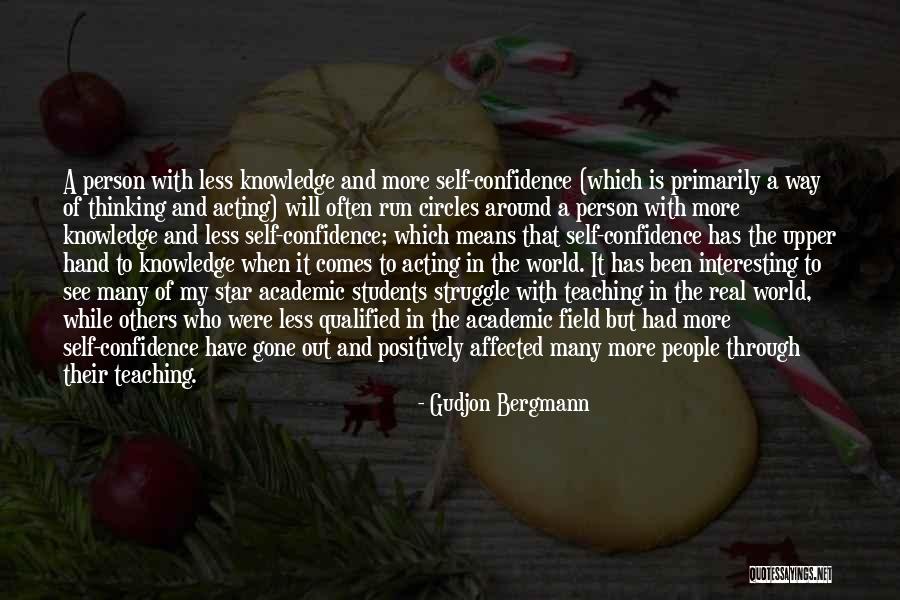 Teaching And Students Quotes By Gudjon Bergmann Teaching And Students Quotes By Gudjon Bergmann