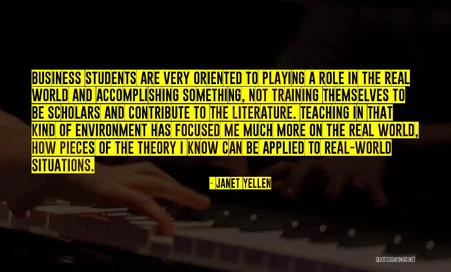 Teaching And Students Quotes By Janet Yellen Teaching And Students Quotes By Janet Yellen