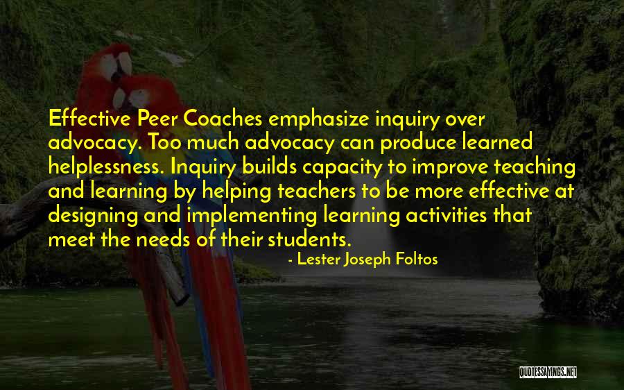 Teaching And Students Quotes By Lester Joseph Foltos Teaching And Students Quotes By Lester Joseph Foltos