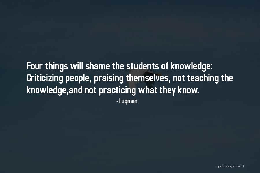Teaching And Students Quotes By Luqman Teaching And Students Quotes By Luqman