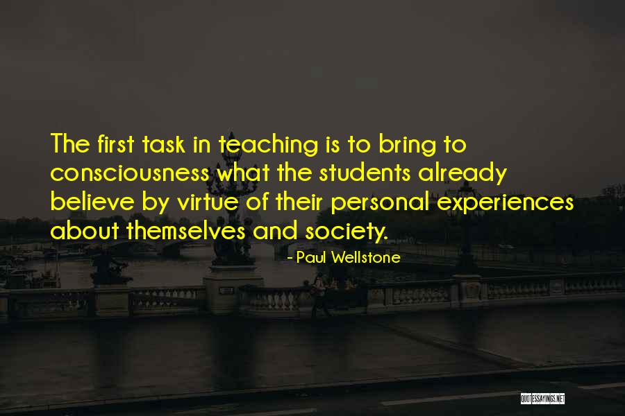 Teaching And Students Quotes By Paul Wellstone Teaching And Students Quotes By Paul Wellstone