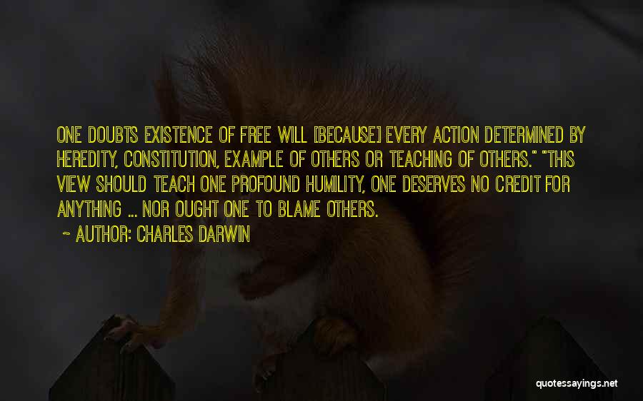 Teaching By Example Quotes By Charles Darwin